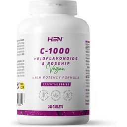Vitamina C 1000mg + Bioflavonoides + Rosa Mosqueta 240comp