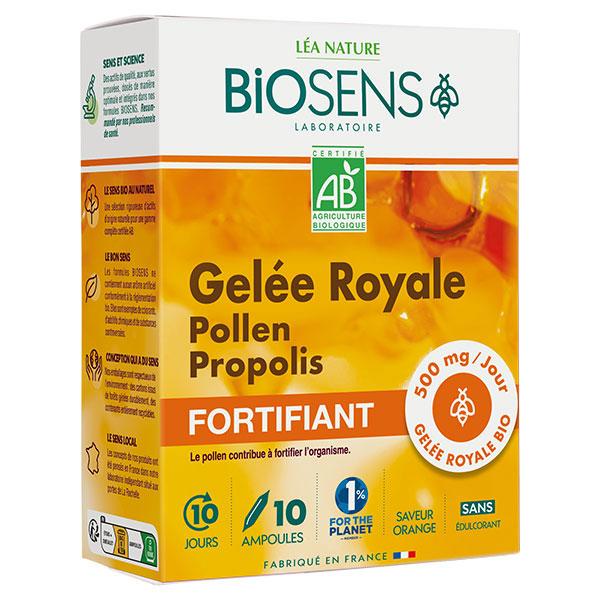 Gelée Royale Pollen Propolis Bio 10 ampoules