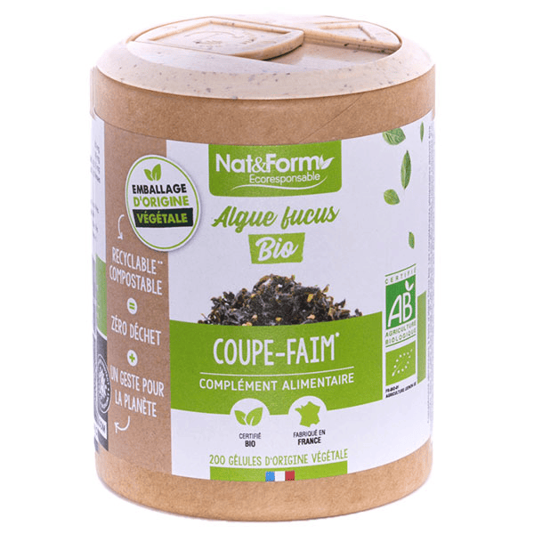 Écoresponsable Algue Fucus Bio 200 gélules végétales