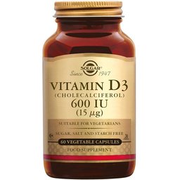 Solgar® Vitamin D-3 15 µg/600IU