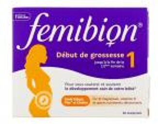 Début de Grossesse 1 Jusqu'à la 12ème Semaine 56 Comprimés - Boîte 56 comprimés