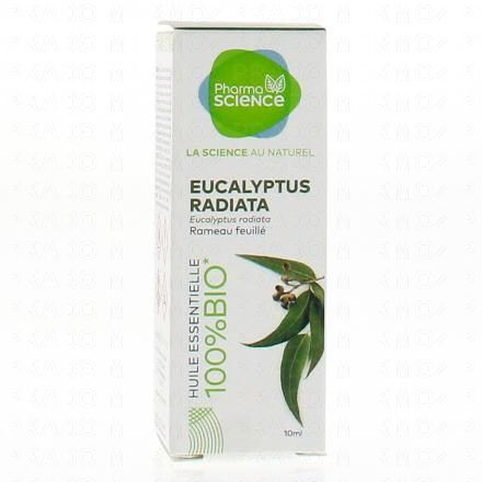Huile essentielle d'Eucalyptus radiata bio flacon 10 ml