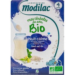 Mes Céréales Du Soir Bio Nuit Calme 4 Mois 250g