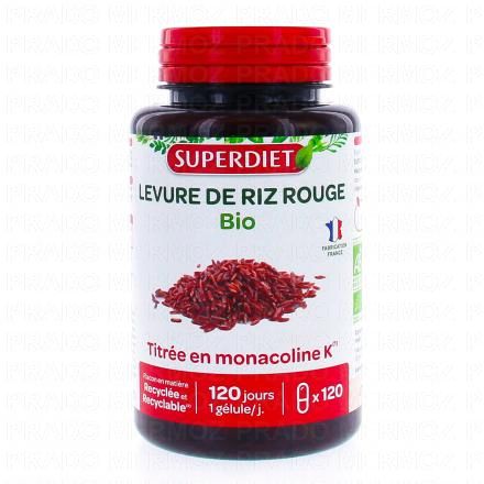 Levure de riz rouge x120 gélules