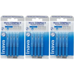Mono Compact Brossettes interdentaires ISO 1 Taille 0,8 mm
