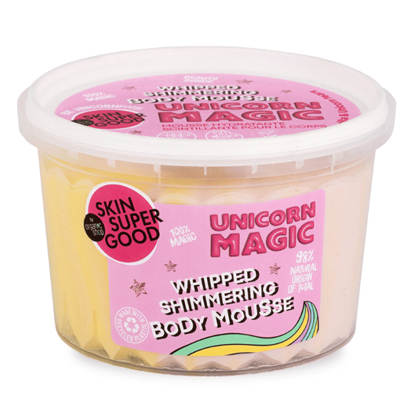 Mousse corps hydratante scintillante Unicorn Magic 250ml