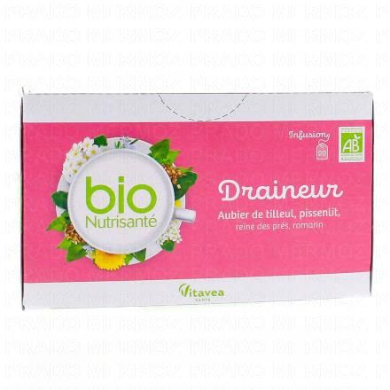 Infusion bio draineur 20 sachets