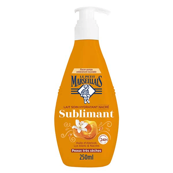 Lait Soin Corps Hydratant Nacré 250 ml