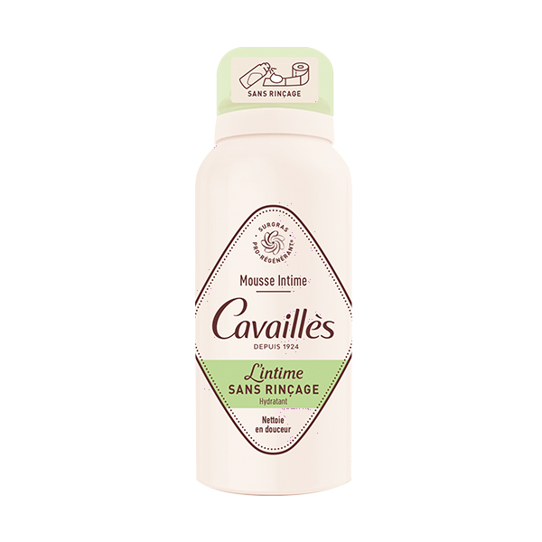 Cavaillès Mousse Intime Sans Rinçage Hydratant 100ml