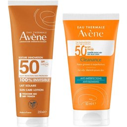 Pack Cleanance SPF50+ 50ml + Leche Invisible SPF50 250ml
