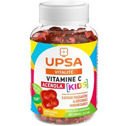 Complément alimentaire Vitalité Vitamine C Acérola Kids  - 60 Gommes à mâcher