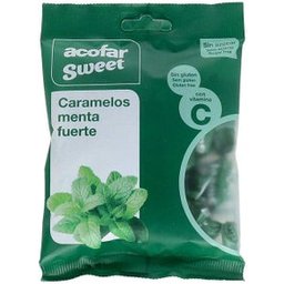 Candy Sucre Sucre Sac à la menthe 60 g