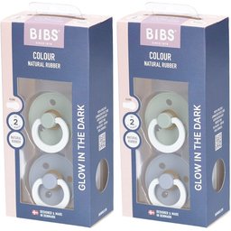 Bibs® Couleur Tétines Nuit Sauge - Nuage 6 - 18 mois Taille 2