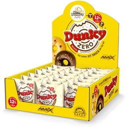Mr Popper's Dunky Zero Black Cookie Chocolate Blanco 20x70g