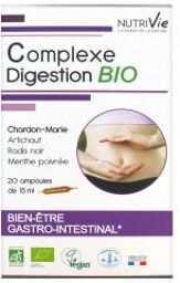 Complexe Digestion Bio 20 Ampoules - Boîte 20 Ampoules de 15 ml