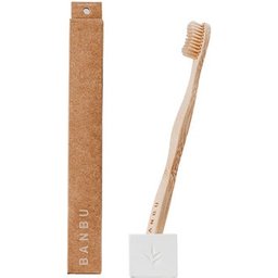 Brosse à Dents Adulte Medium Blanc 1ut