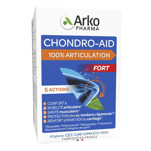 Chondro-Aid 100% Articulation 60 gélules