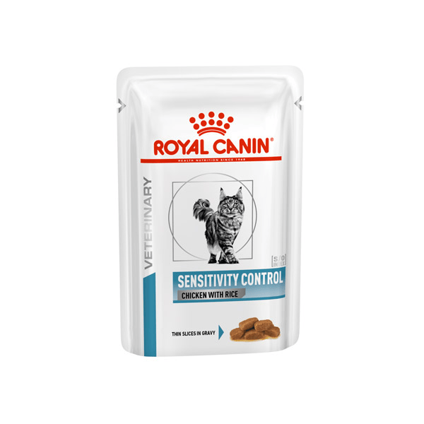 Veterinary Chat Sensitivity Control Chicken 12 Sachets