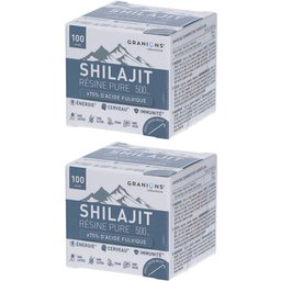Granions Shilajit pur en résine - 500mg