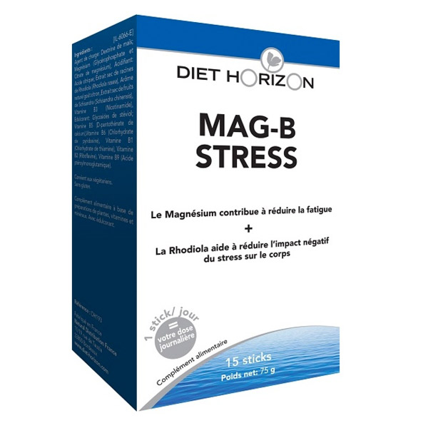 Mag-B Stress Goût Citron 15 sticks
