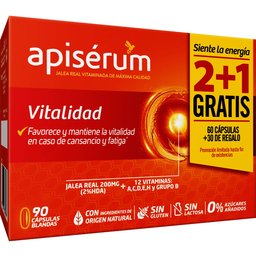Apisérum Vitalité 90 Caps