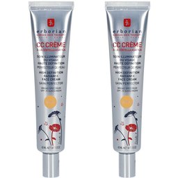 Erborian CC Soin Illuminateur du Visage Haute Définition Doré DUO