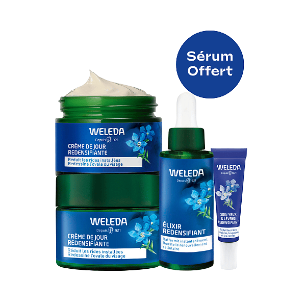 Routine anti-âge Gentiane bleue - Sérum Offert - Weleda