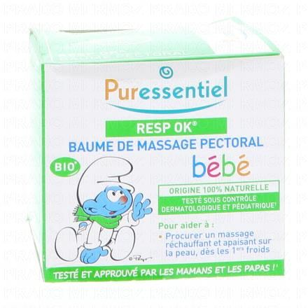 Resp ok Baume de massage pectoral bébé pot 30ml