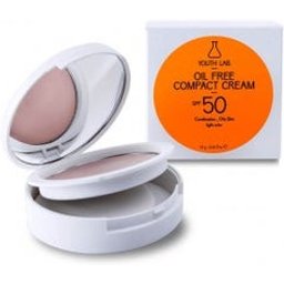 Youth Lab Oil Free Compact Cream Spf 50 Light Color 10g