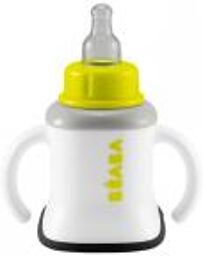 Béaba Evoluclip Tasse d'Apprentissage 3 en 1 4 Mois et + - Boîte 1 tasse de 150 ml