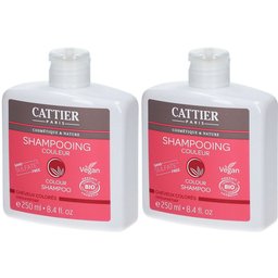 Cattier Shampooing Couleur - 0% Sulfate Cheuveux Colorés