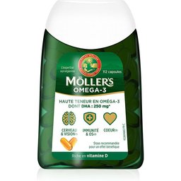 Möller’s – Oméga-3 Double 112 gélules
