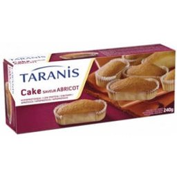 Taranis Gâteau Abricot 6x40g