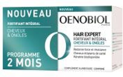 Hair Expert Fortifiant Intégral Cheveux & Ongles Lot de 2 x 60 Comprimés - Lot 2 x 60 comprimés
