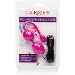 California Exotics Dual Rechargeable Kegel Balls Pink 1ut