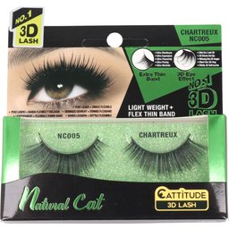 Natural Cat Cattitude 3D Lash Chartreux 1 Paire