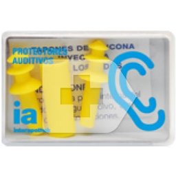 Bouchons d'oreille en silicone injecté enfant 2 pcs