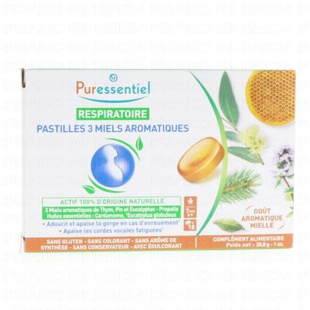 Respiratoire Pastilles aux 3 Miels Aromatiques 18 pastilles