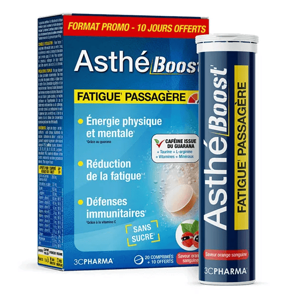 Asthé boost effervescent 30 comprimés