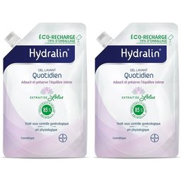 Hydralin® Quotidien Gel Lavant 400ml ECO Recharge Equilibre Intime