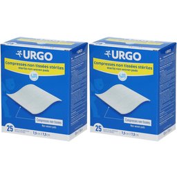 Compresses stériles Non-tissées 7,5 cm x 7,5 cm