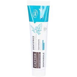 Dentifrice reminéralisant Argile Menthe Bio