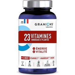 Laboratoire des Granions® 23 Vitamines Minéraux et Plantes - Energie et Vitalité