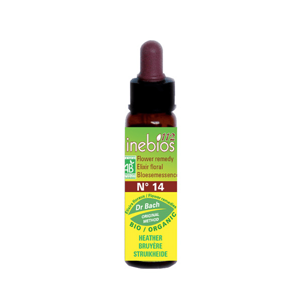 Fleur de Bach n°14 Heather - Bruyere Bio 10ml