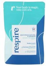 Dentifrice Naturel à Croquer Menthe Fraîche Recharge de 120 Pastilles - Sachet 120 pastilles