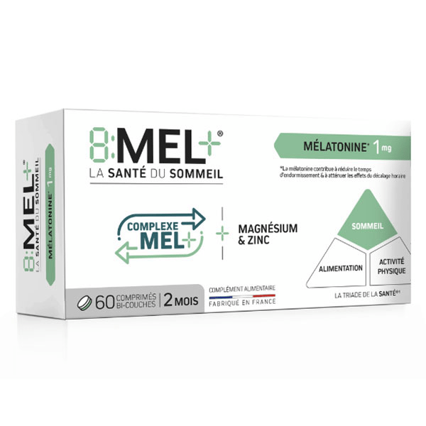 8 Mel+ 1 MG 60 comprimés
