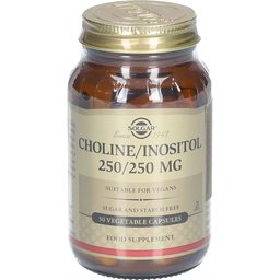 Solgar® Choline/Inosito 250/250 mg