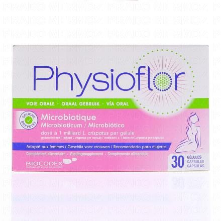 Physioflor Microbiotique voie orale 30 gélules
