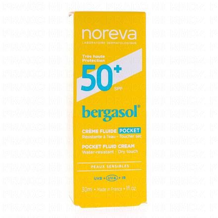Bergasol - Crème Fluide Invisible SPF50+ 30ml pocket
