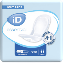 iD Essential Light Pads Extra Plus - 20 paquets de 28 protections